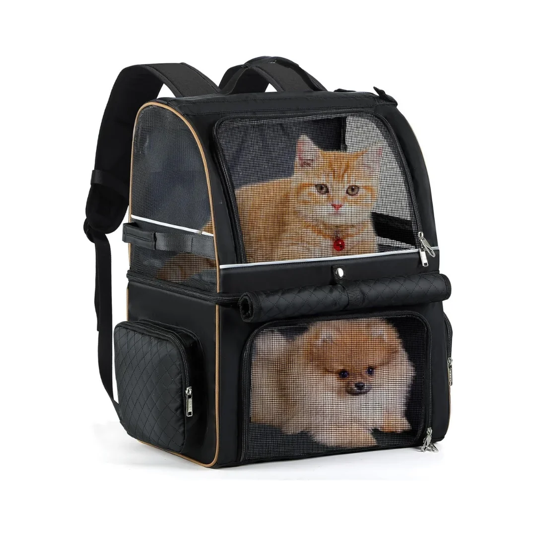 Exclusive PetPacker-kaksoisreppu lemmikeille Trendy