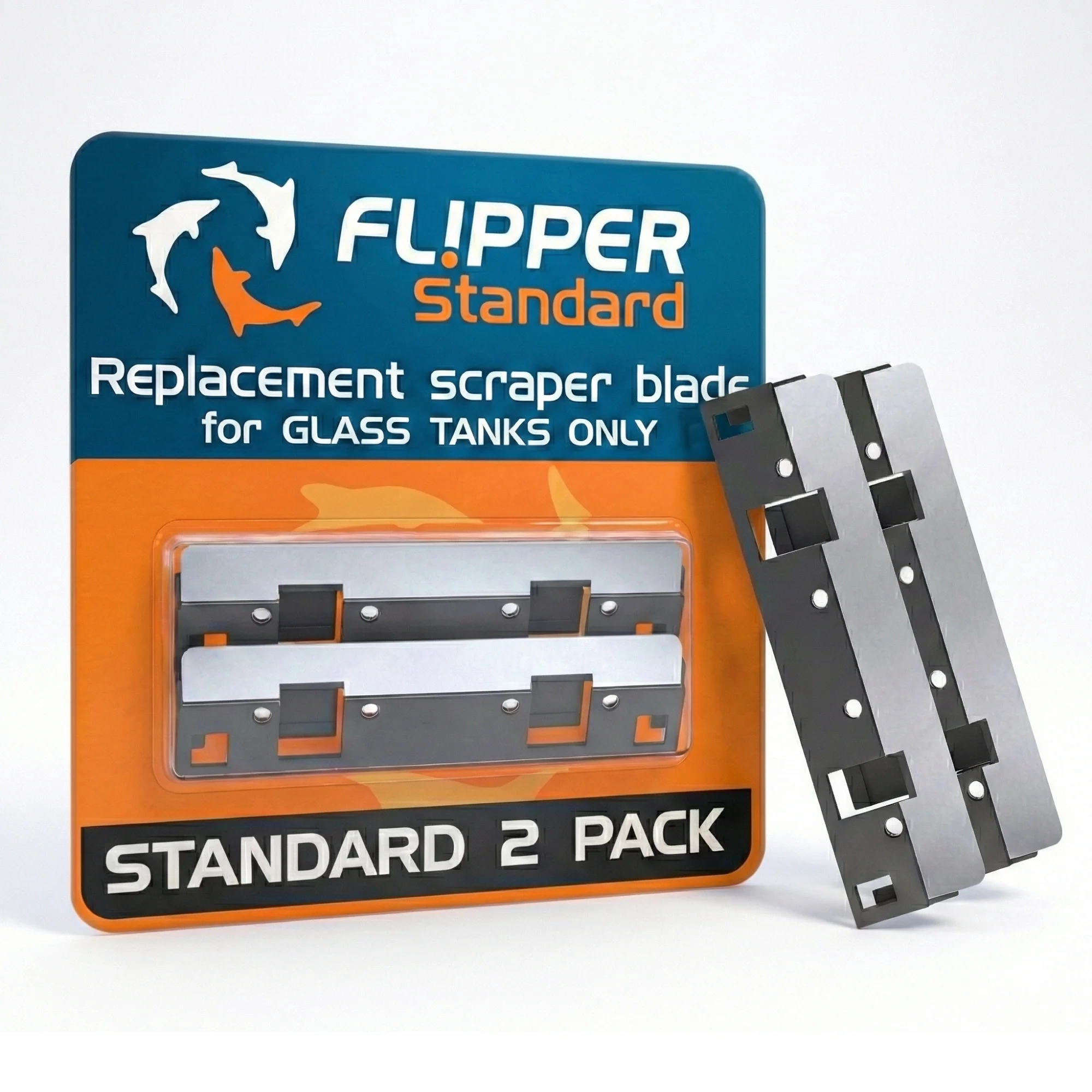 Clean Flipper Standard Stainless Steel Blades 2 Pack Innovative