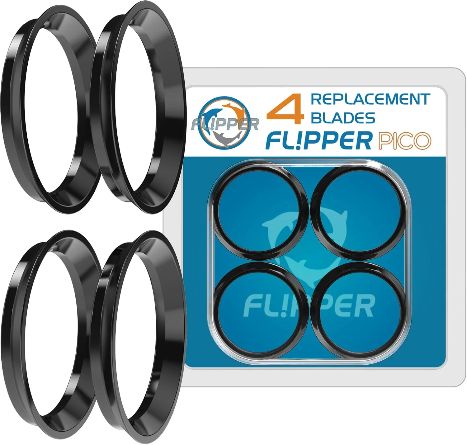 Trusted Flipper Pico 2 in 1 Aquarium Magnet Cleaner Blades 4 Pack Breathable