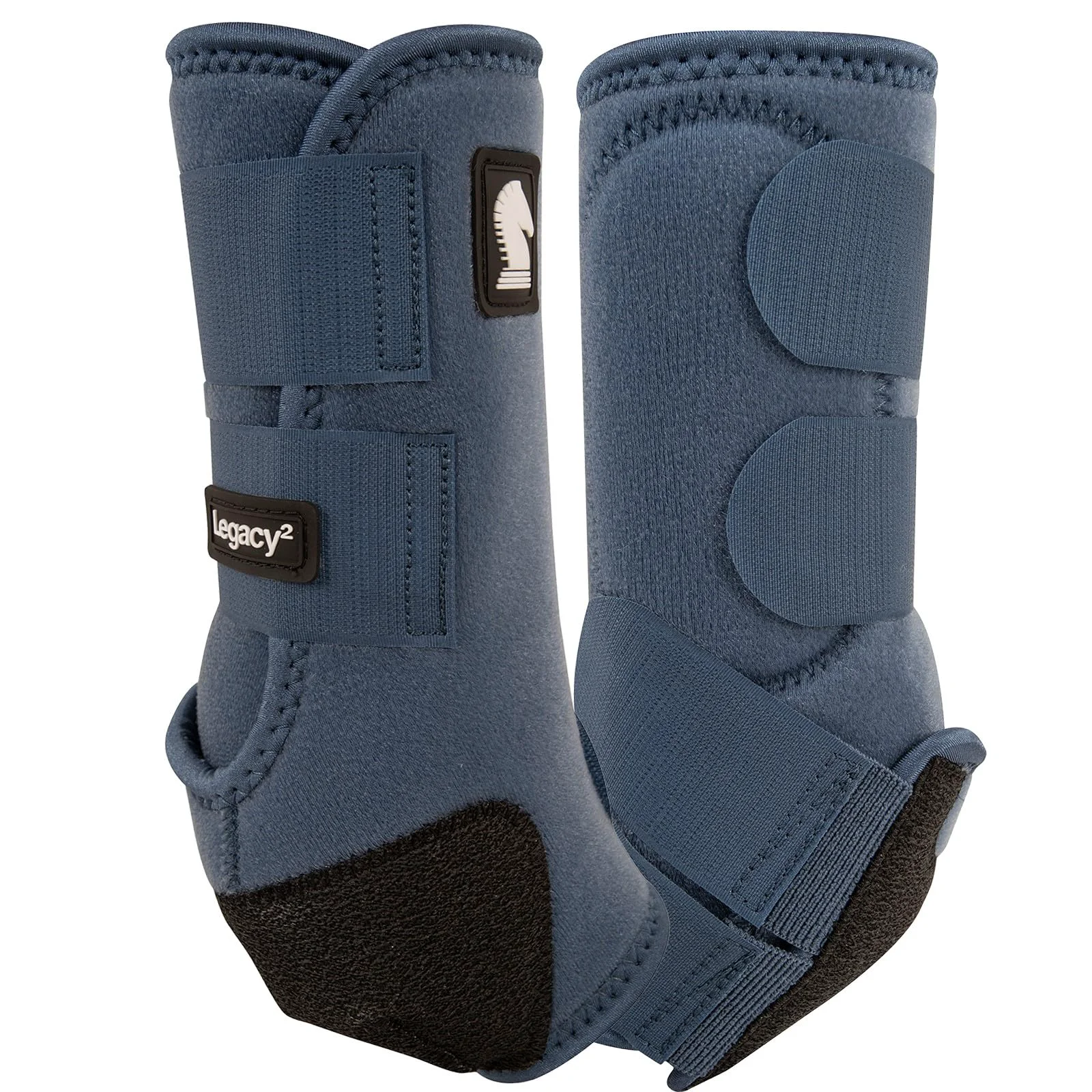 Convenient Classic Equine Legacy2 Front Boot – Dark Denim Medium Elite