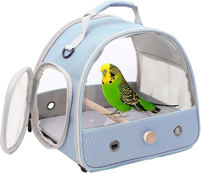 Comfortable Bird Travel Carrier Portable Small Bird Parrot Parakeet Carrier Unique