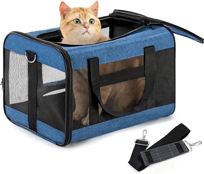 Artisan Cat Carrier Airline Soft-Sided Dog Carrier Lightweight
