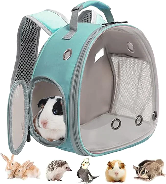 Environmentally Friendly Guinea Pig Backpack Space Capsule Bubble Window Small Animal Backpack Exceptional