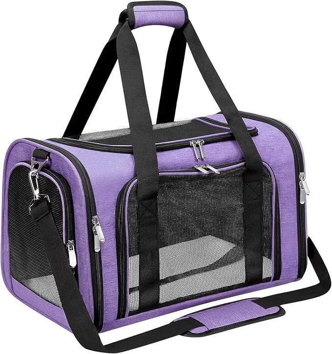 Superior Soft-Sided Cat Dog Pet Carrier Collapsible Pets Travel Carriers Unique