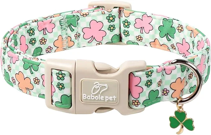 Versatile St Patricks Day Dog Collar for Giant Large Dogs Outstanding