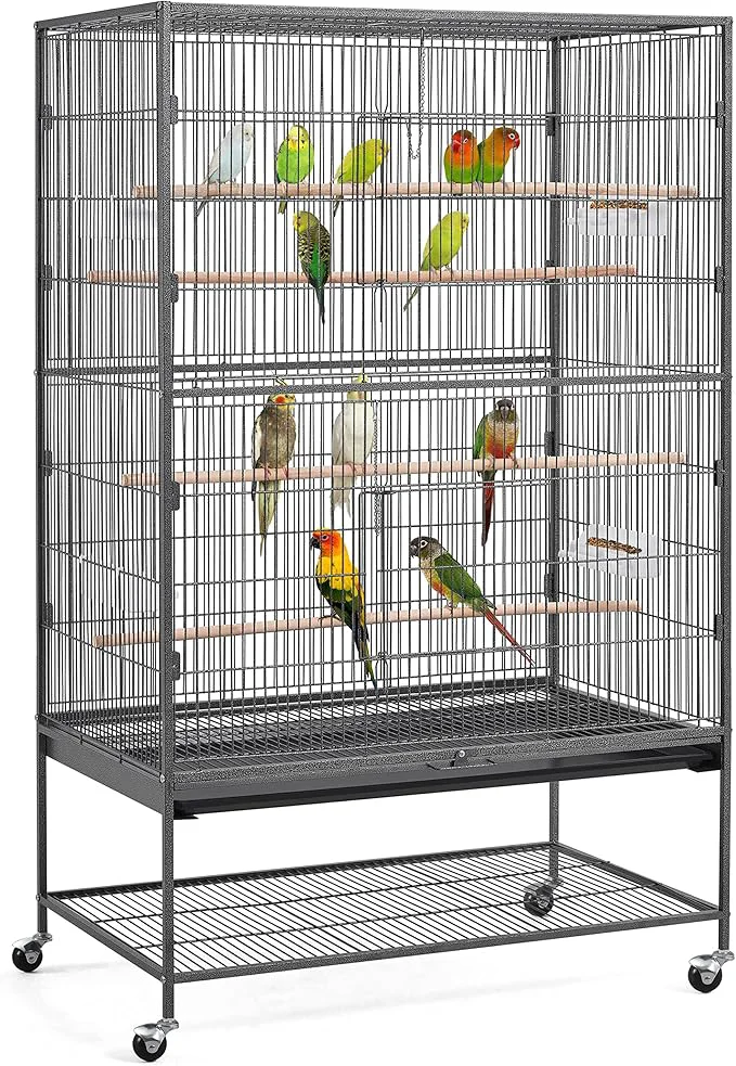 Artisan Yaheetech 60.5inch Extra Large Bird Cage Metal Parrot Cage Flight Cage Casual