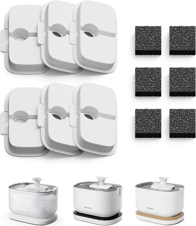 Pure PETLIBRO 6 Packs Filters Flexible
