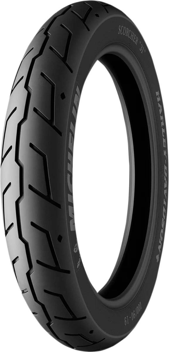 Fine Crafted MICHELIN Tire - Scorcher 31 - Front - 130 70B18 - 63H 85271 Environmentally Friendly