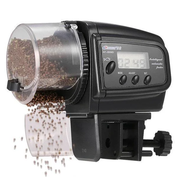Stylish Digital Automatic Aquarium Fish Feeder Functional