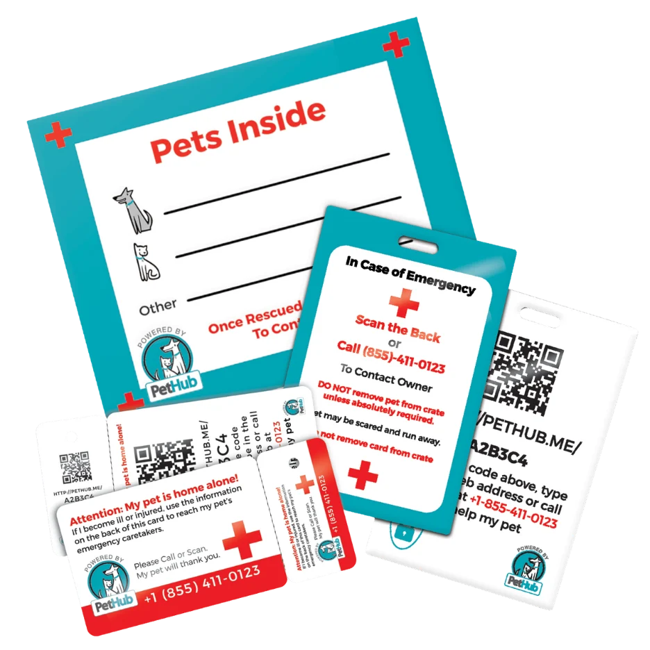 Premium QR Pet Comprehensive Identification Mini ReadyKitThe Companion Identification Available Professional