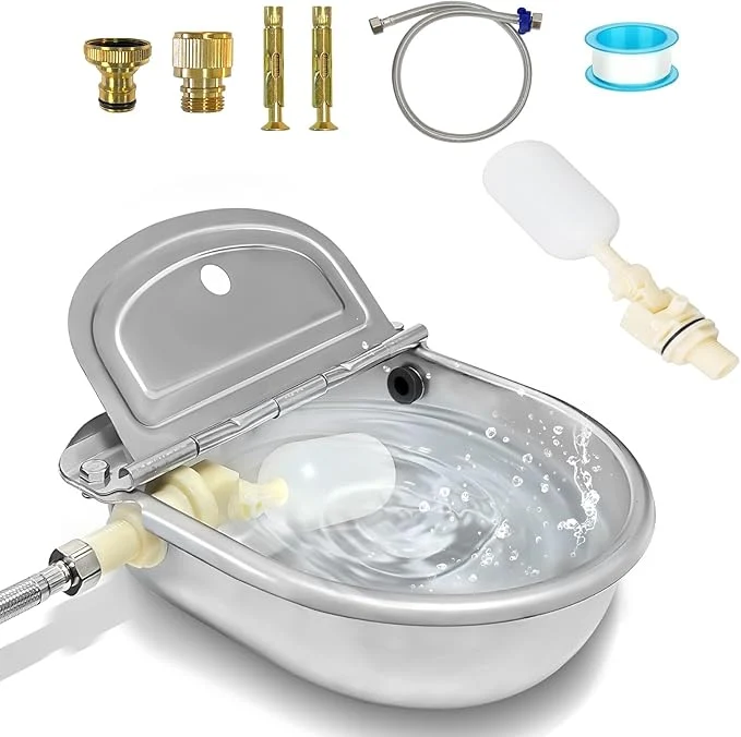 Fashionable Automatic Water Dispenser for Dogs Automatic Horse Waterer Bowl Effective