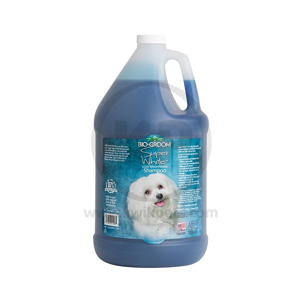 Premium Bio-Groom Super White Shampoo 1 gal Quality