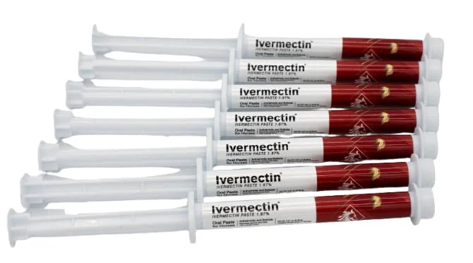 World-Class Equine Prime Ivermectin for Horses Sheep – 7 Pack 6cc Vials 0.08 Solution Contemporary