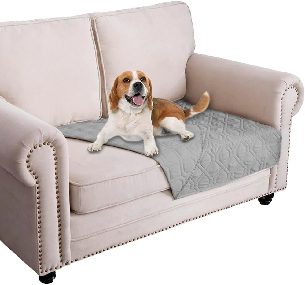 Casual Ameritex Waterproof Blanket Reversible Dog Bed Cover Pet Blanket for Furniture Bed Couch Sofa Verified