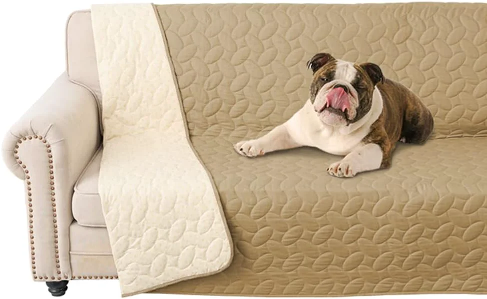 Advanced Ameritex Pet Bed Cover Dog Bed Blanket for Sofa and Furniture Waterproof New Pattern Design 52x82 Inch Sand Trusted