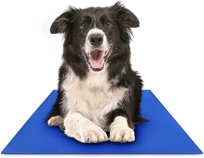 Stylish The Green Pet Shop Chillz Gel Mat Large - Pressure-Activated Cooling Pad for Pets 25-50 lbs - Non-Toxic No Water or Refrigeration Needed - I for Home Travel CratesAbout ThisOverview High-Grade
