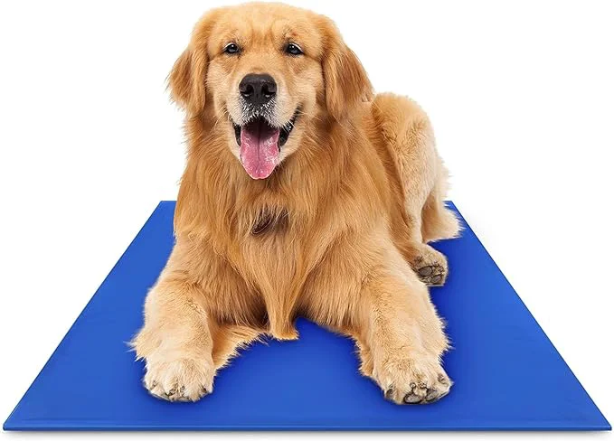 Artisan The Green Pet Shop Chillz Gel Mat Extra Large - Pressure-Activated Cooling Pad for Pets Over 50 lbs - Non-Toxic No Water or Refrigeration Needed - I for Home Travel CratesAbout ThisOverview Soft