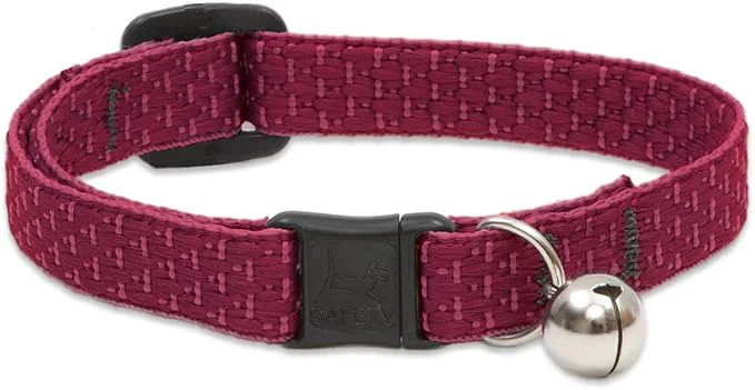 Verified LupinePet Eco 1 2 Berry Cat Safety Collar Versatile