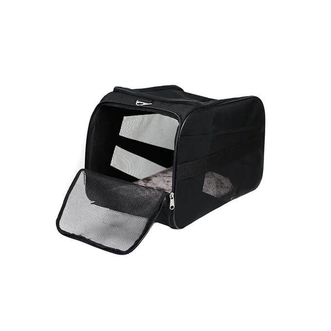Sustainable d products Pet Smart Cart Carrier Soft Sided Collapsible Folding Travel Bag