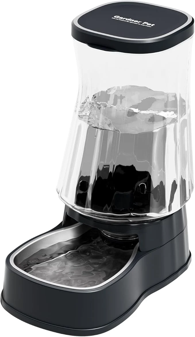 Trendy Gardner Pet Automatic Dog Water Dispenser Gravity Stainless Steel Water Waterer Efficient