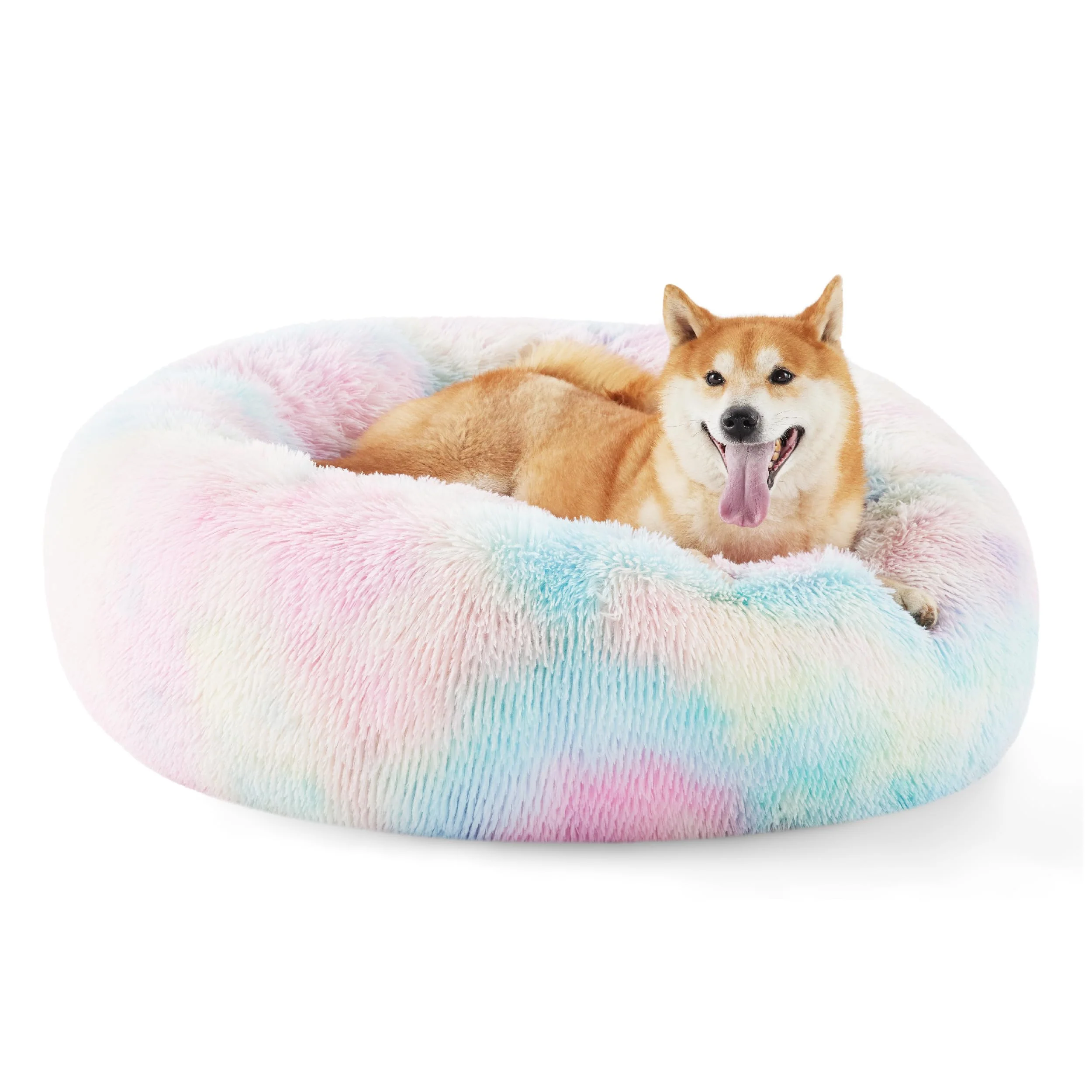 Top-Quality Bedsure Calming Donut Bed for Medium Dogs – 30-Inch Washable Anti-Slip Exclusive