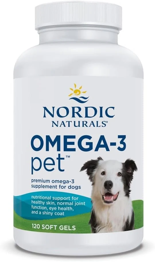 Trusted Nordic Naturals Omega-3 Pet Unflavored - 120 Soft Gels - 320 mg Omega-3 Per Soft Gel - Fish Oil for Dogs with EPA DHA - Promotes Heart Skin Coat Immune HealthAbout This Eco-Friendly