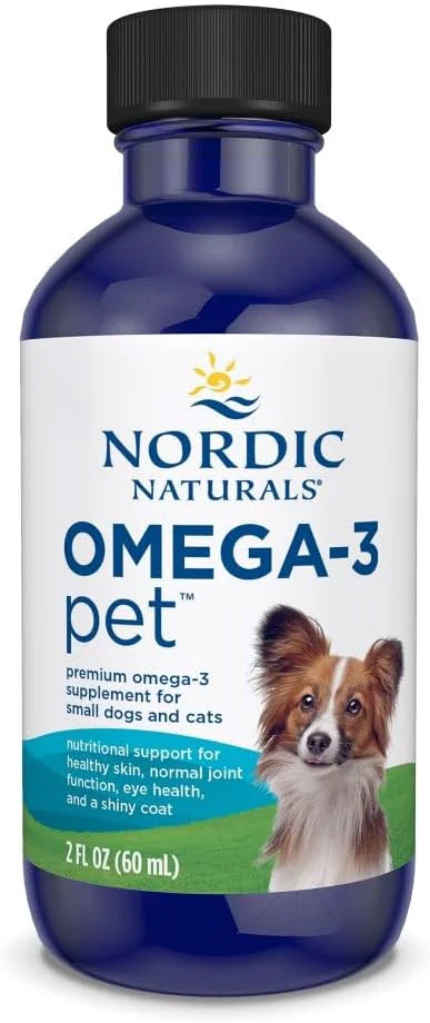 Advanced Nordic Naturals Omega-3 Pet Unflavored - 2 oz - 294 mg Omega-3 Per One mL - Fish Oil for Small Dogs Cats with EPA DHA - Promotes Heart Skin Coat Immune HealthAbout This Breathable