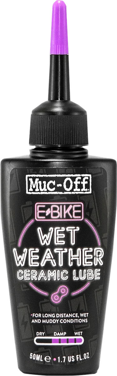 Safe MUC-OFF USA Ebike Wet Chain Lube - 50 ml 1105US Fine