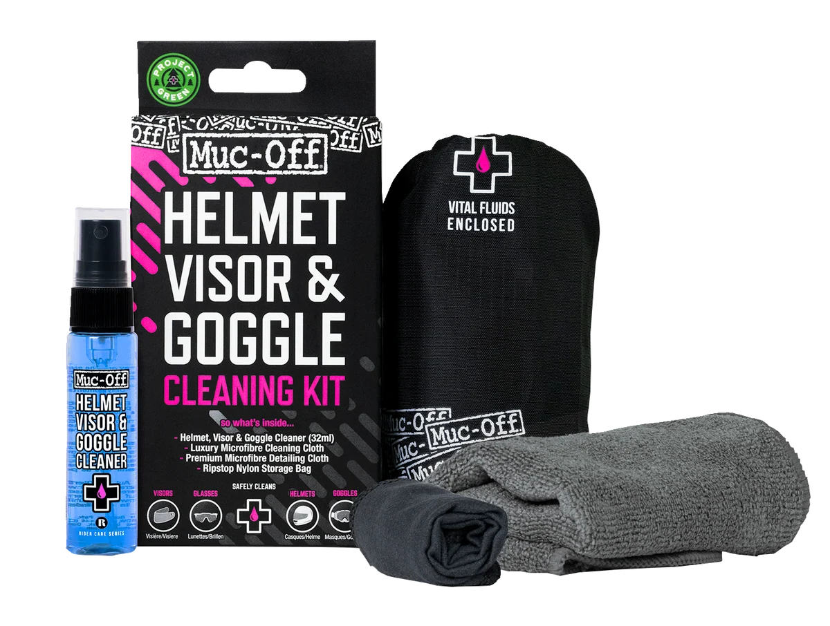 Easy-to-Use MUC-OFF USA Visor Lens Goggle Cleaning Kit 20802 Modern