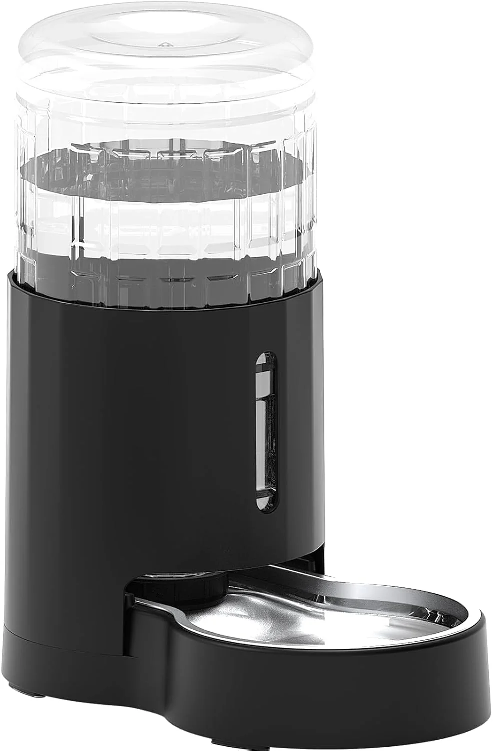 Next-Generation CZPET Automatic 4L 135Oz 1Gal Cat Water Dispenser with Stainless Steel Bowl Gravity Waterer for Small Medium Dog Puppy Kitten Black User-Friendly