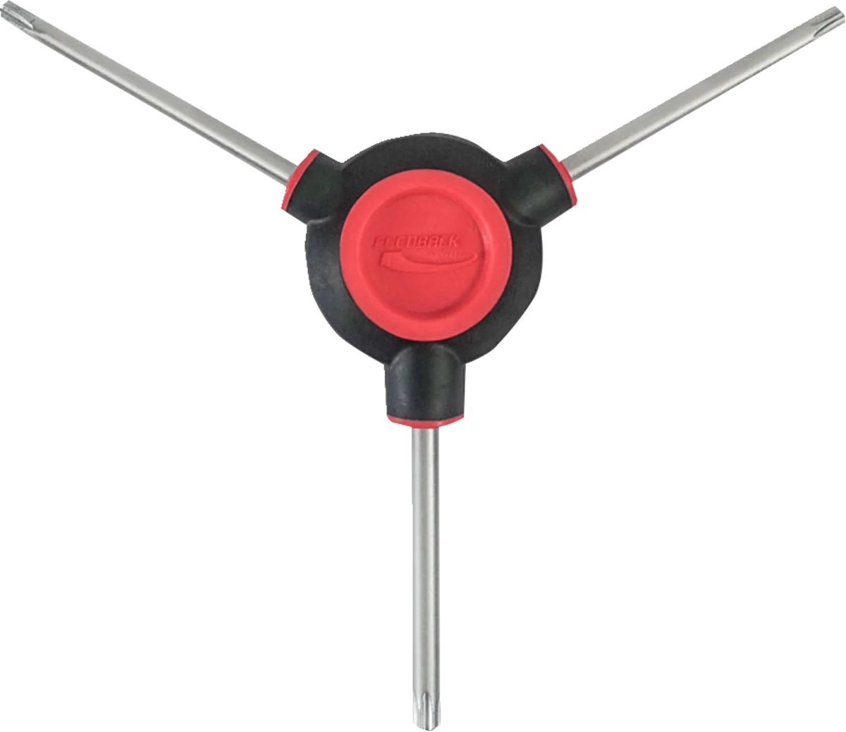 Sophisticated FEEDBACK SPORTS 3-Way Torx Wrench - T25 T27 T30 17138 Soft