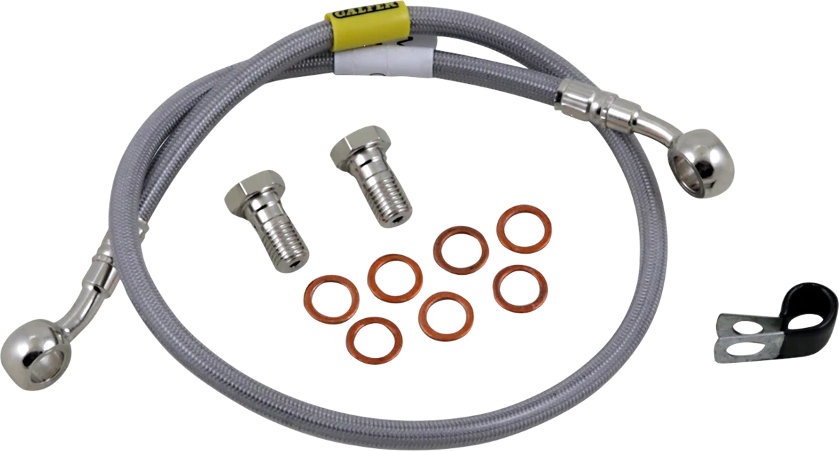 Crafted GALFER Brake Line Kit - Stainless Steel FK003D597R Proven