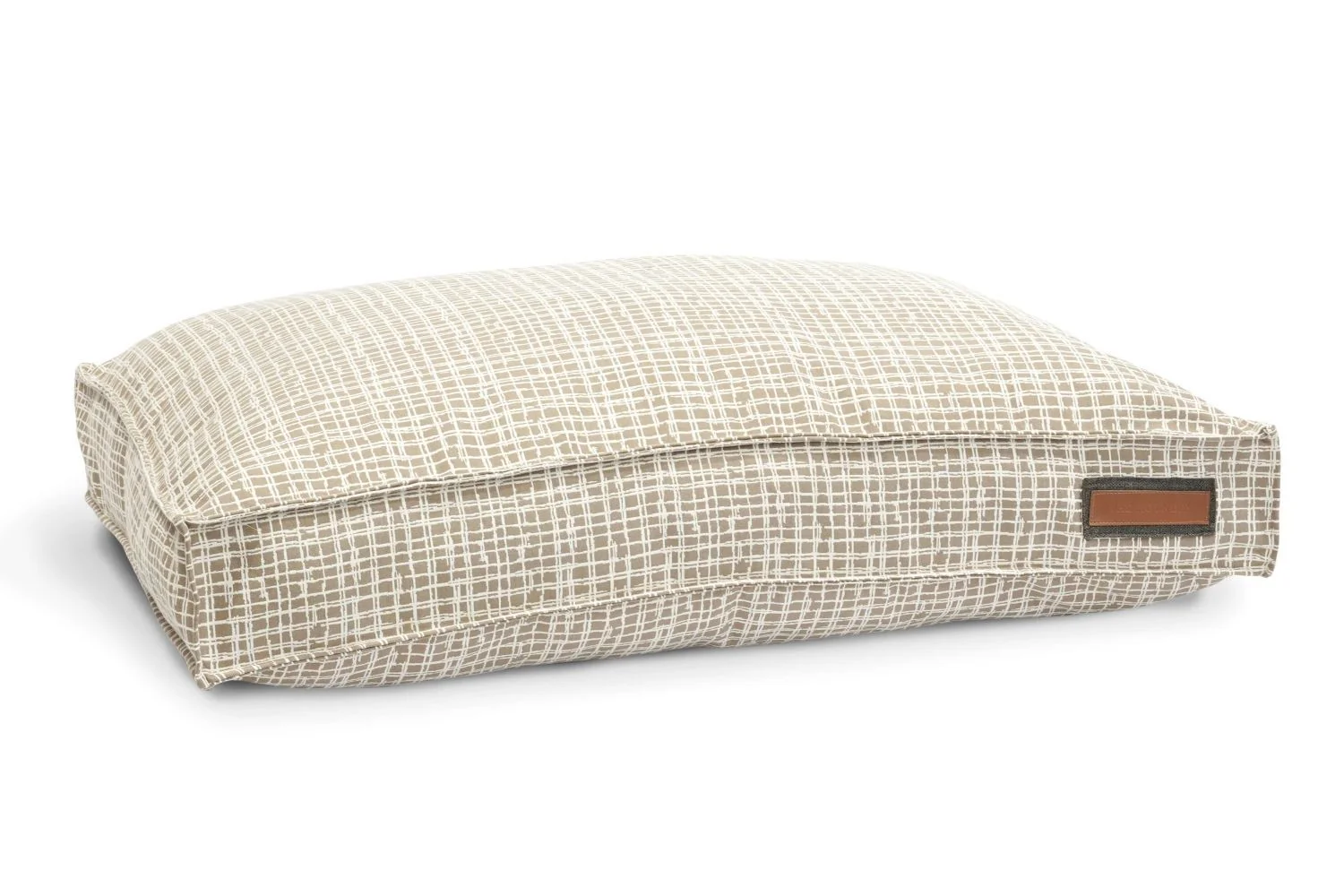 Consistent Round Pet Bed in Dapper Dalmatian Comfortable