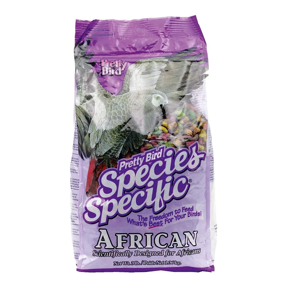 Convenient Pretty Bird Species Specific African Bird Food 3-lb Detailed