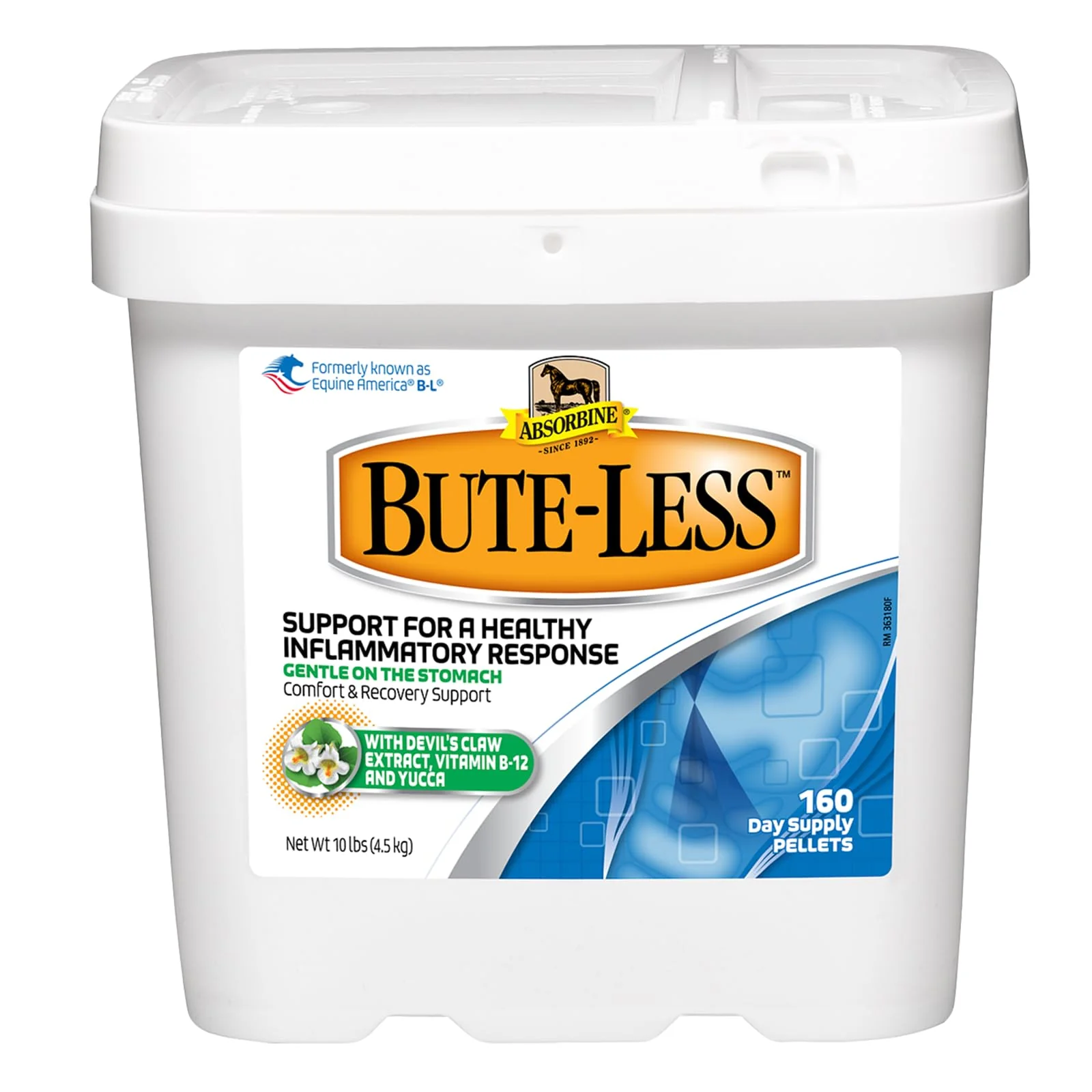 Versatile Absorbine Bute-Less Comfort Recovery Support Supplement — 160 Day Supply Solid