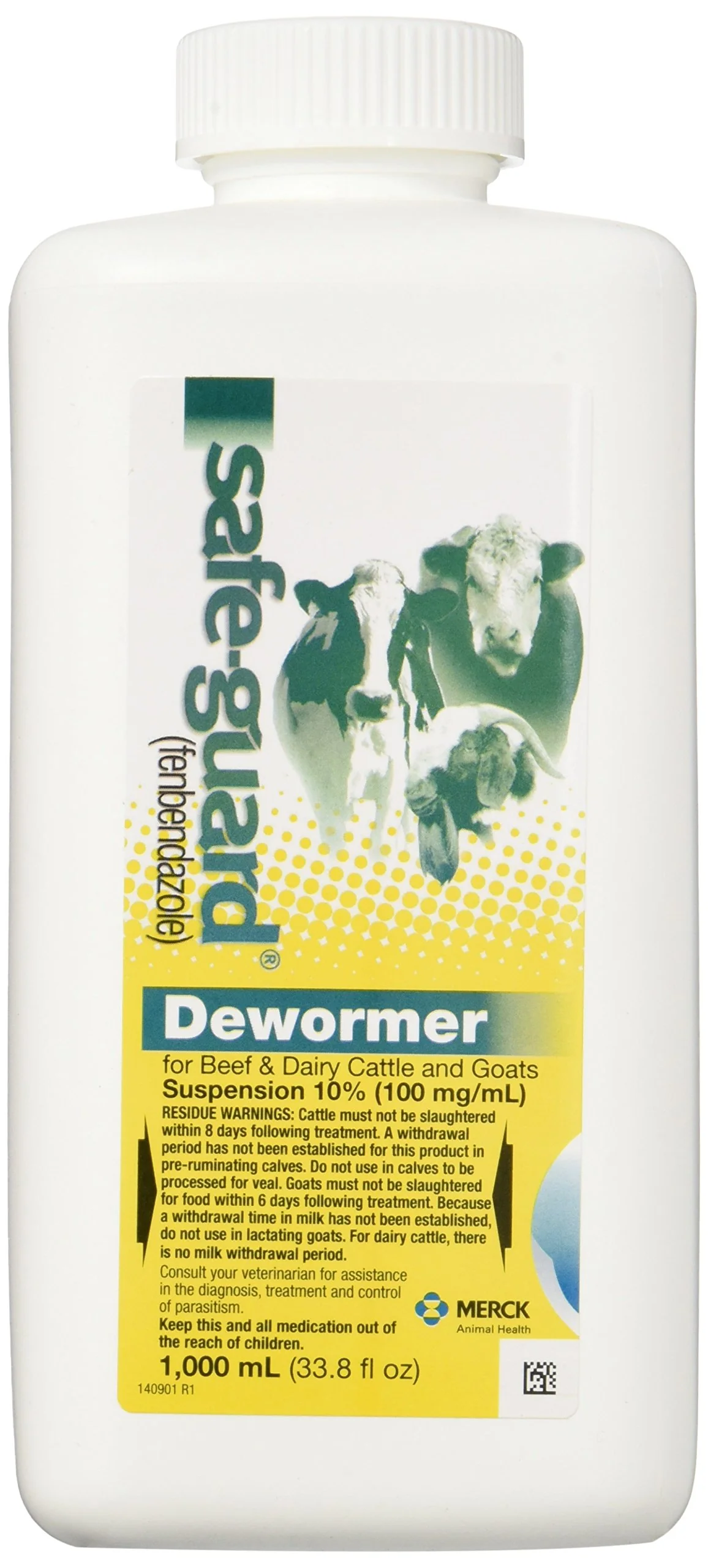 Exceptional Safe-Guard Suspension Cattle Sheep Dewormer MERCK Animal Health Excellent
