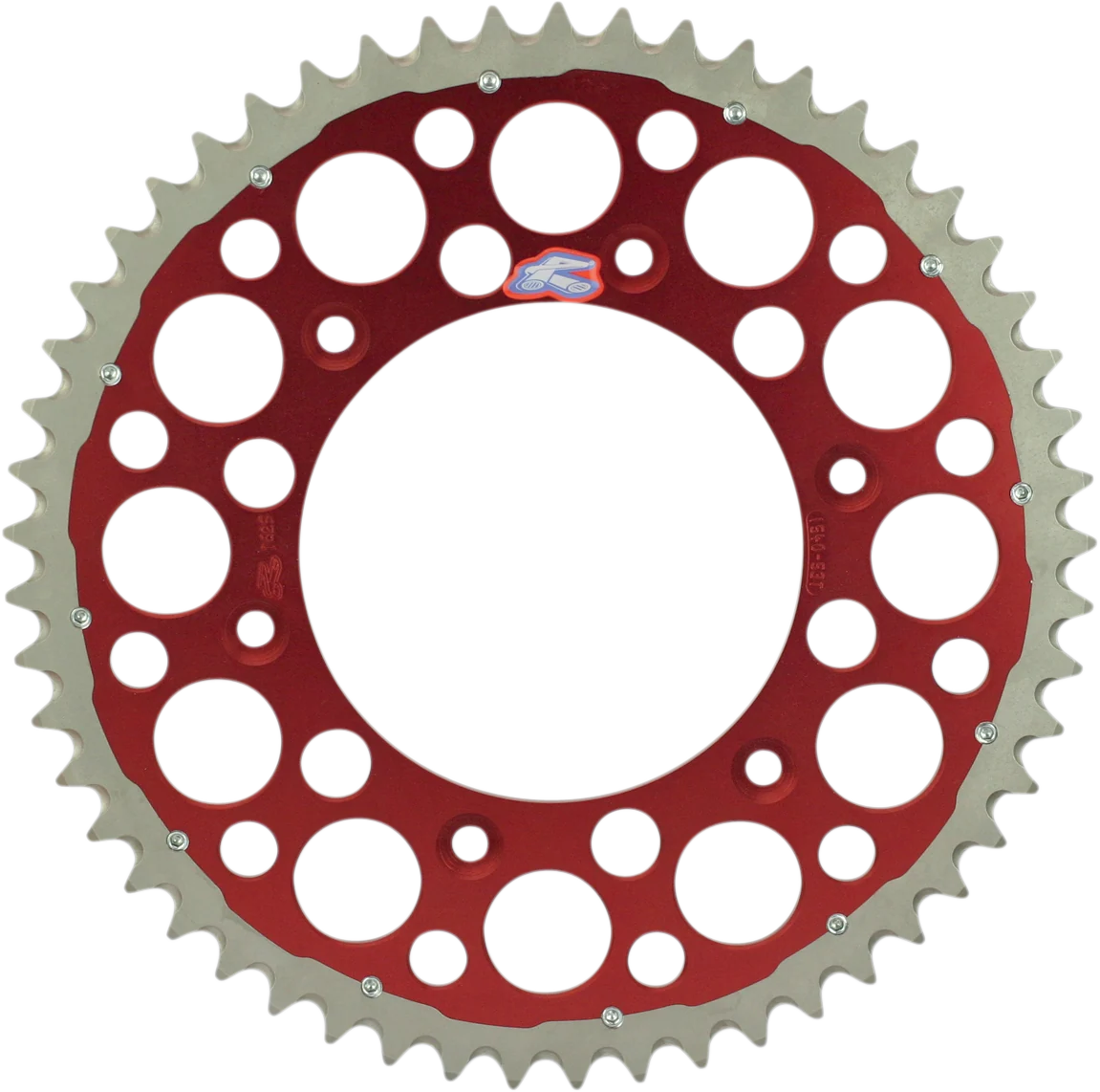 Solid RENTHAL Twinring Rear Sprocket - 48 Tooth - Red 1540-520-48GPRD Traditional