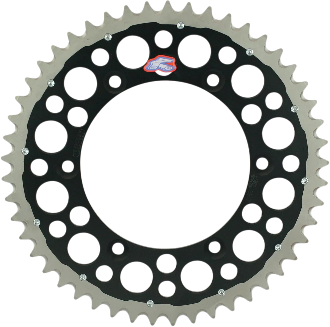 Safe RENTHAL Twinring Rear Sprocket - 49 Tooth - Black 1230-520-49GPBK Fashionable