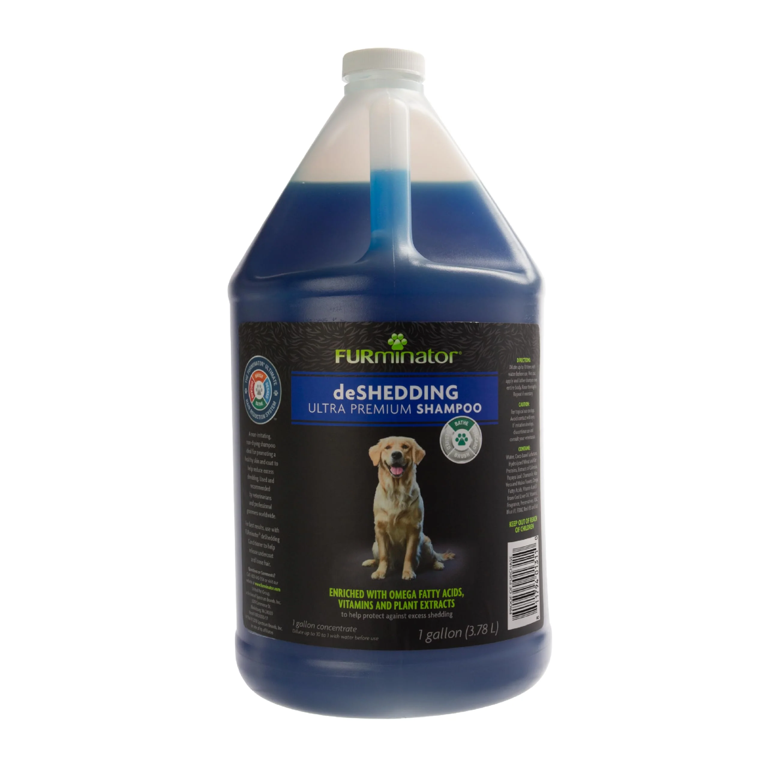Unique FURminator Ultra Premium deShedding Shampoo for Dogs — Reduces Shedding 1 gal Stylish