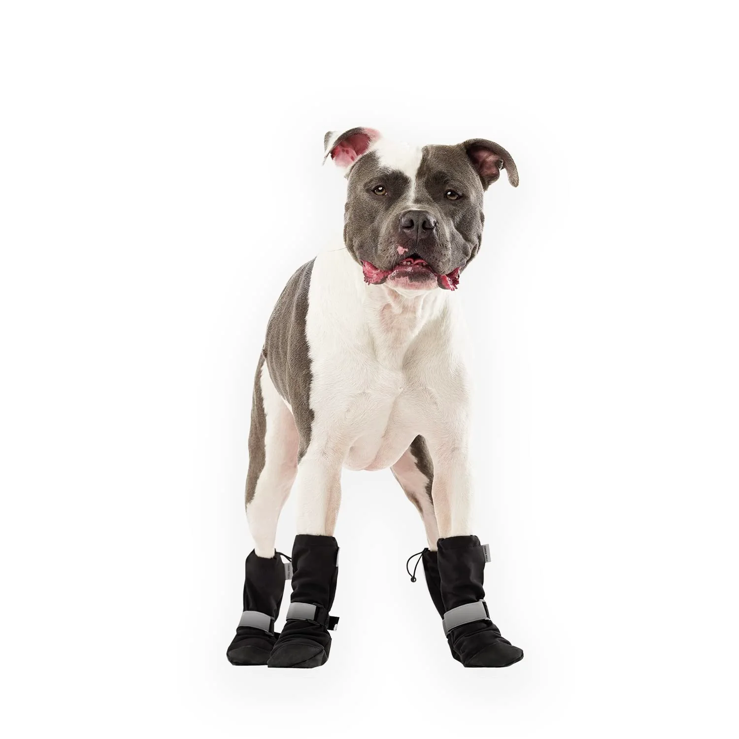 Soft Canada Pooch Dog Winter Boots - Anti-Slip Reflective Strap Easy On Size 2 Practical