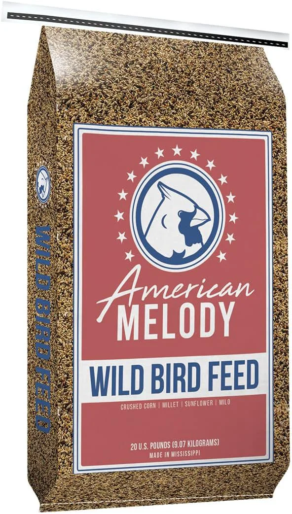 Artisan AMERICAN MELODY Wild Bird Feed - 20 Pound Bag Traditional