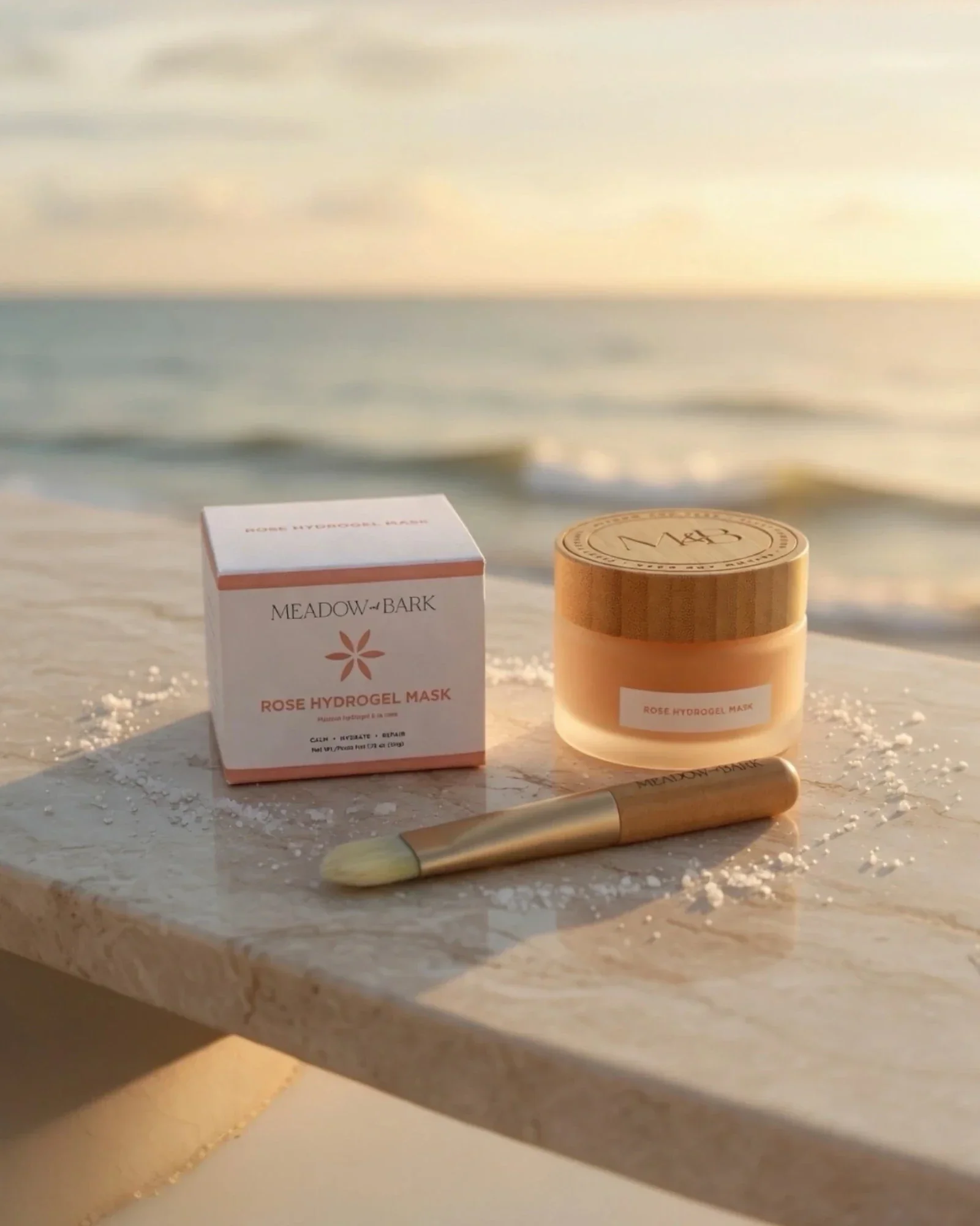 Easy-to-Use Rose Hydrogel Mask Detailed