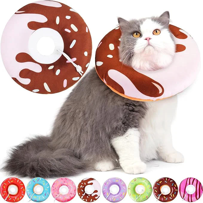 Fast Cat Cone Collar Soft Cat Recovery Collar Flexible