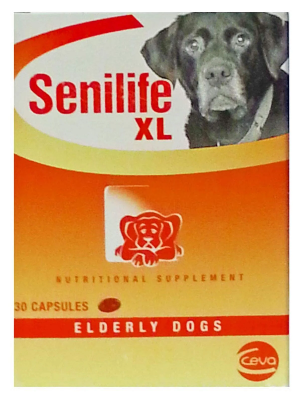 Breathable Ceva Senilife XL Capsules – Brain Aging Support for Dogs 30 Count Responsible
