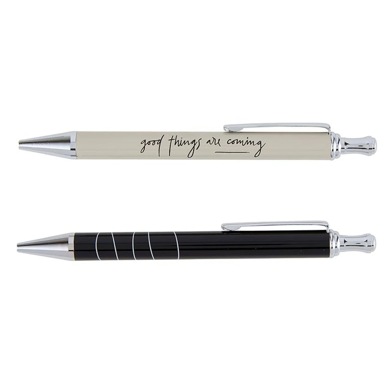 Carefully Designed Good Things Are Coming Pen Set Set of 2 Giftable Pens in Box Refillable High-Grade
