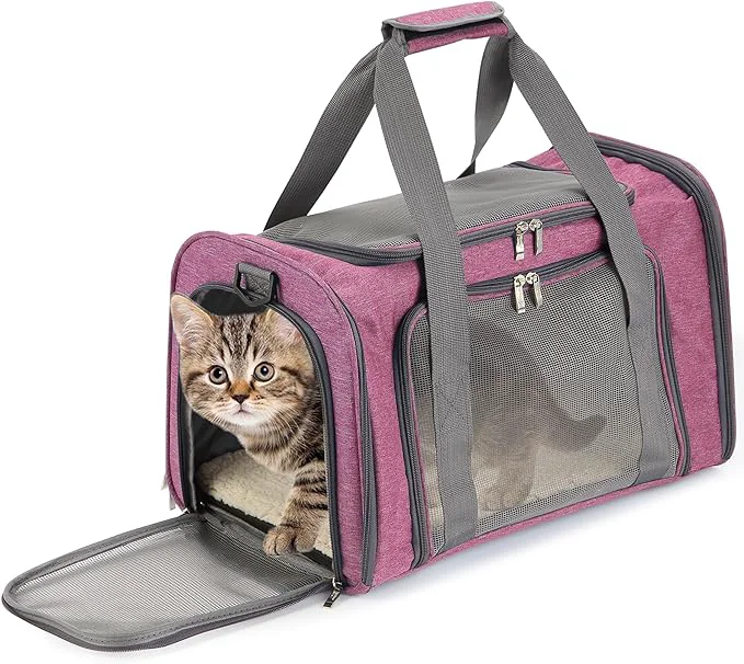 Classic Mr. Pen- Pet Carrier Soft-Sided Cat Dog Carrier Bag Detailed