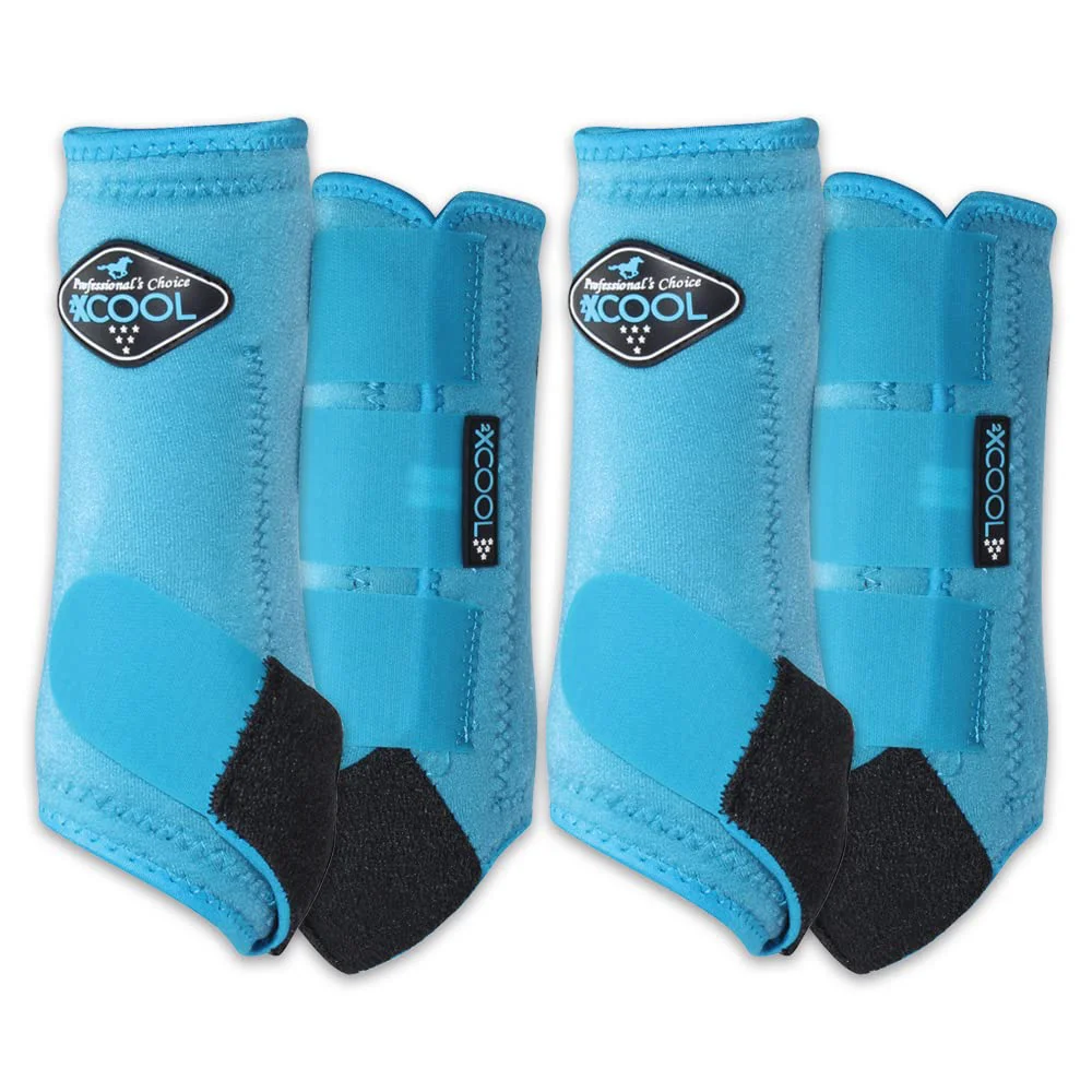 High-Quality Professional's Choice 2XCOOL Sports Medicine Horse Boots – Large Pacific Cooling Breathable Durable 4 Pack Verified