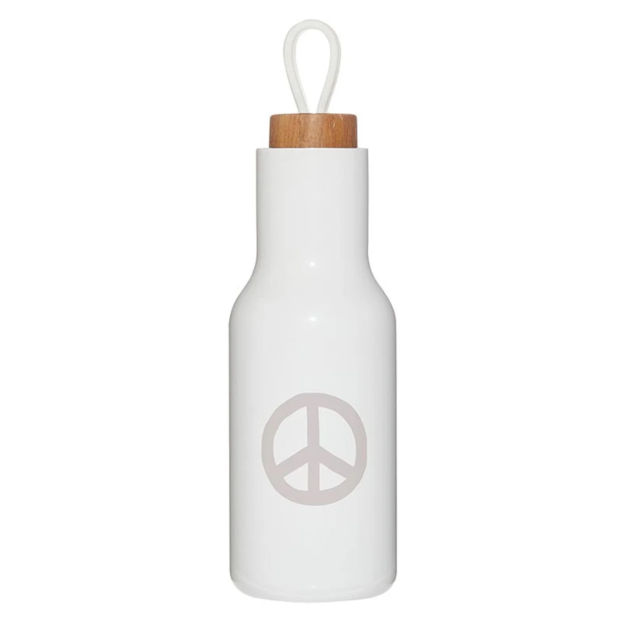 Superior Peace Sign Stainless Steel Water Bottle Insulated Water Canister 20oz Traditional
