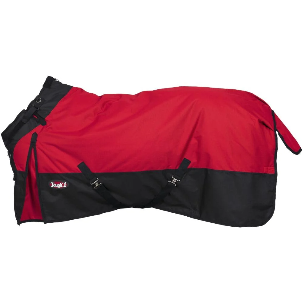 Advanced Tough1 1200D Snuggit Turnout 300g 75in Red – Waterproof Horse Blanket Soft