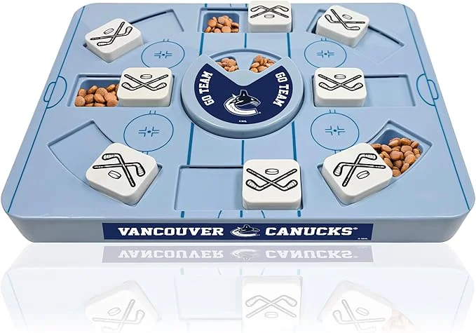 Quality Pets First NHL Vancouver Canucks Large Puzzle Toy New Size Interactive Dog Treat Slow Feeding ToyAbout This Dependable